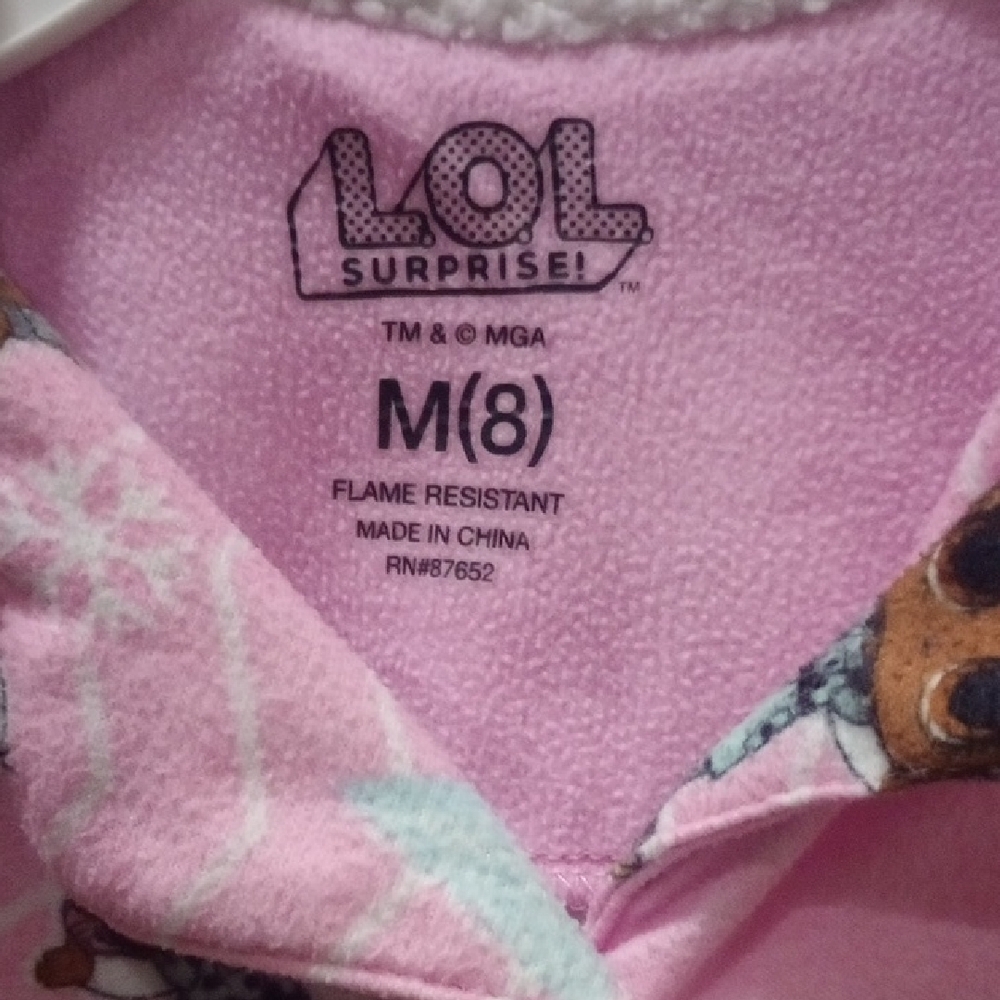 Sale💜L.O.L. Surprise! Pink and Green Pajama Set - Picture 3 of 10